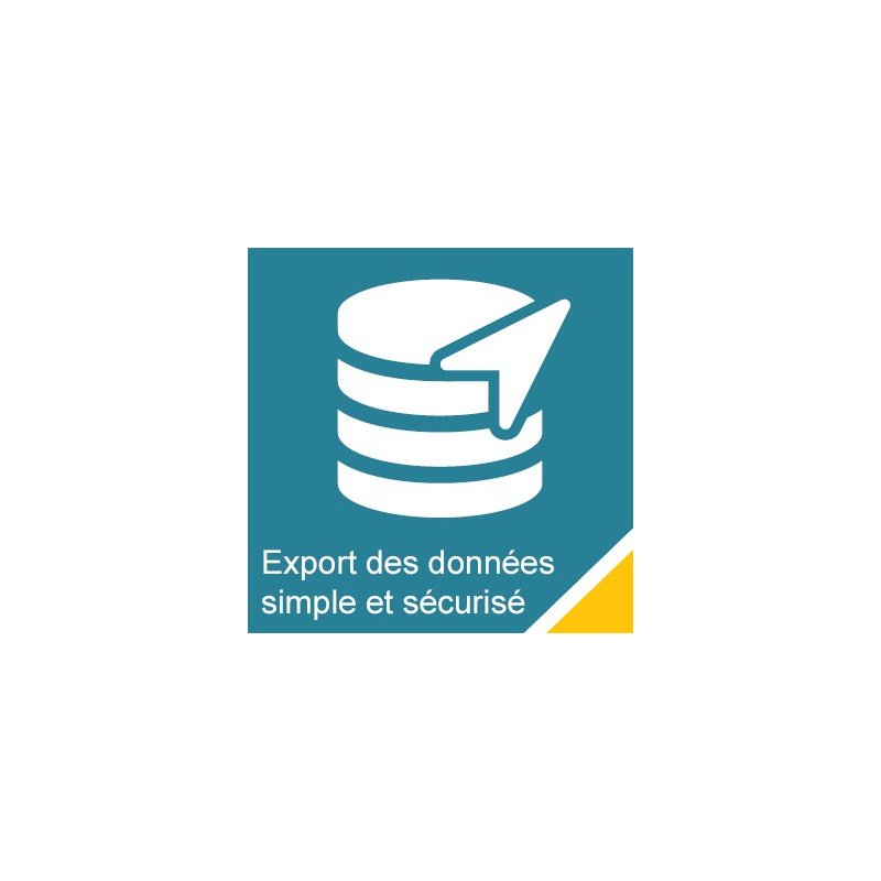 Export des données simple et sécurisé